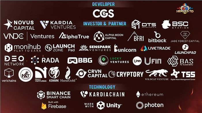 investors and partners heroes td