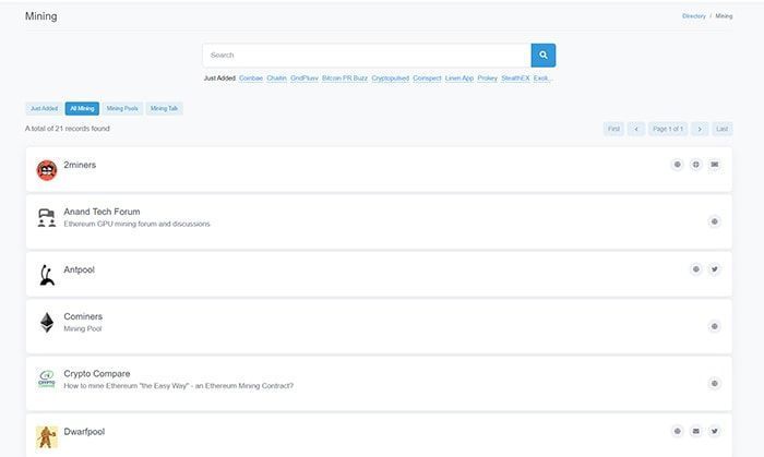 mining pool etherscan
