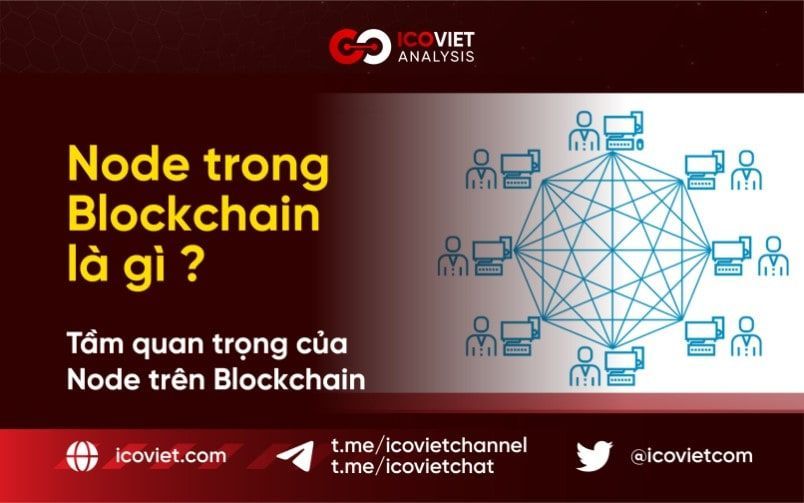 Node trong Blockchain là gì? Tầm quan trọng của Node trên Blockchain