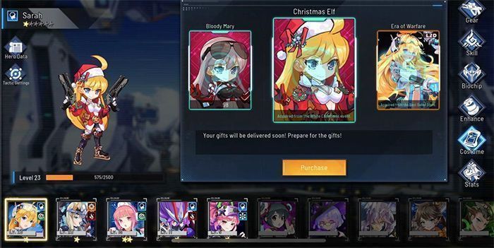 WonderHero (WND): Game RPG với đồ họa Anime cực đẹp dành riêng cho Mobile so luong gioi han hero trong wonderhero