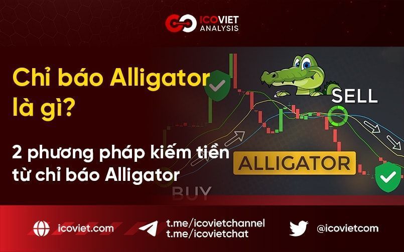 Chỉ báo Alligator là gì? 2 phương pháp kiếm tiền từ chỉ báo Alligator