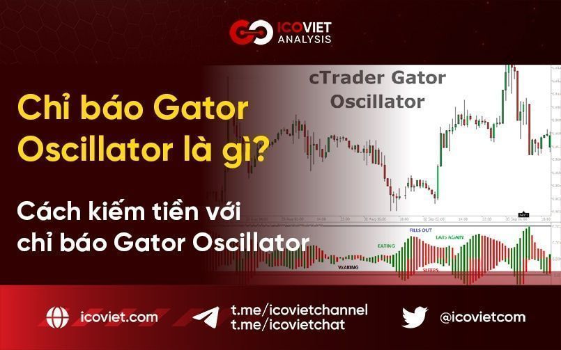 Chỉ báo Gator Oscillator là gì? Cách kiếm tiền với chỉ báo Gator Oscillator
