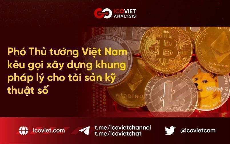 Phó Thủ tướng Việt Nam kêu gọi xây dựng khung pháp lý cho tài sản kỹ thuật số