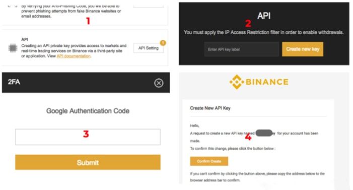 api key binance