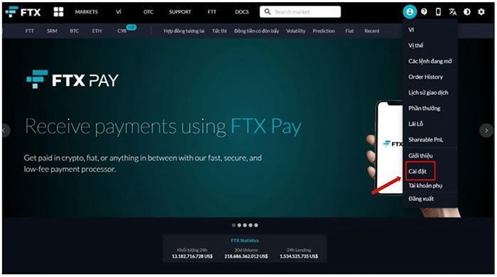 api key ftx