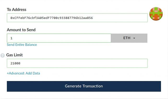 chuyen ethereum tu vi myetherwallet sang vi blockchain