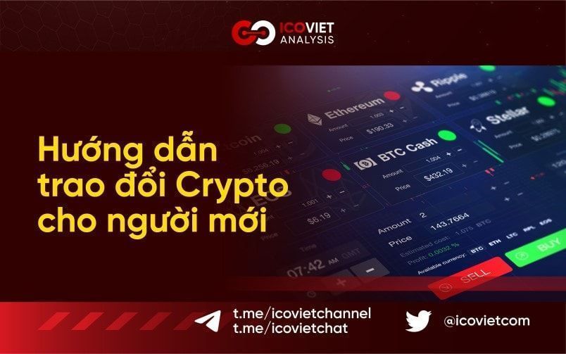 Hướng dẫn trao đổi tiền điện tử cho người mới bắt đầu