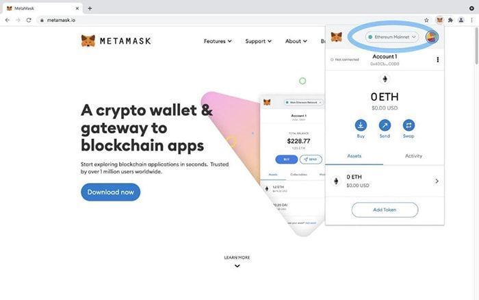 ket noi kcc voi metamask 1