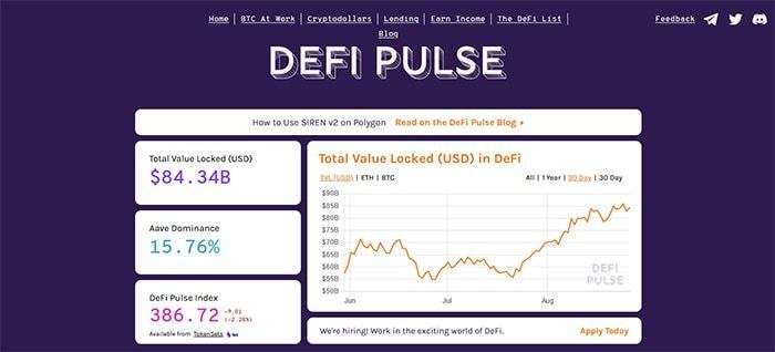 nguon thong tin crypto tu defi pulse