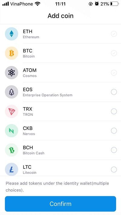 tao vi imtoken wallet 3