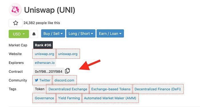 them coin token vao vi imtoken 6