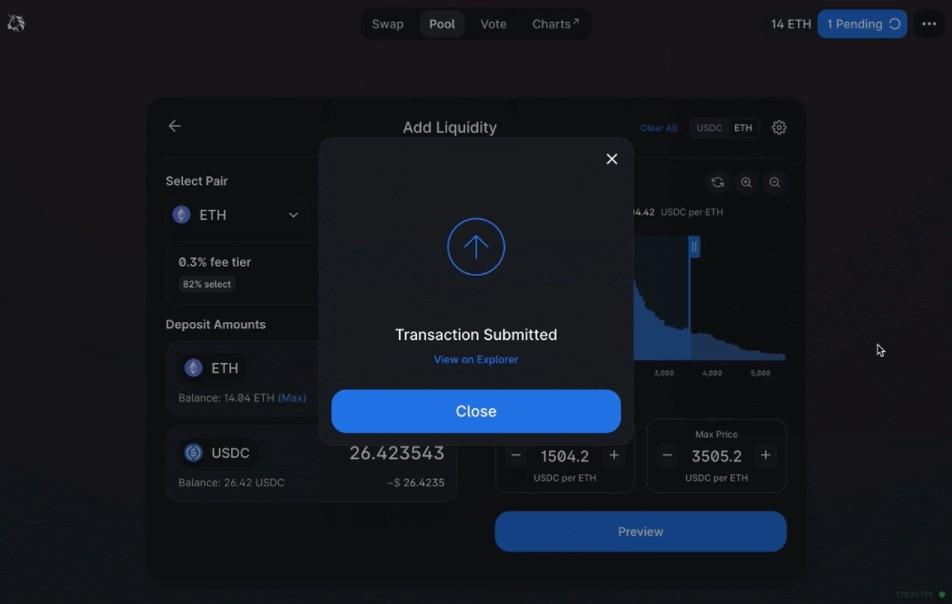 thực hiện giao dịch thanh khoản