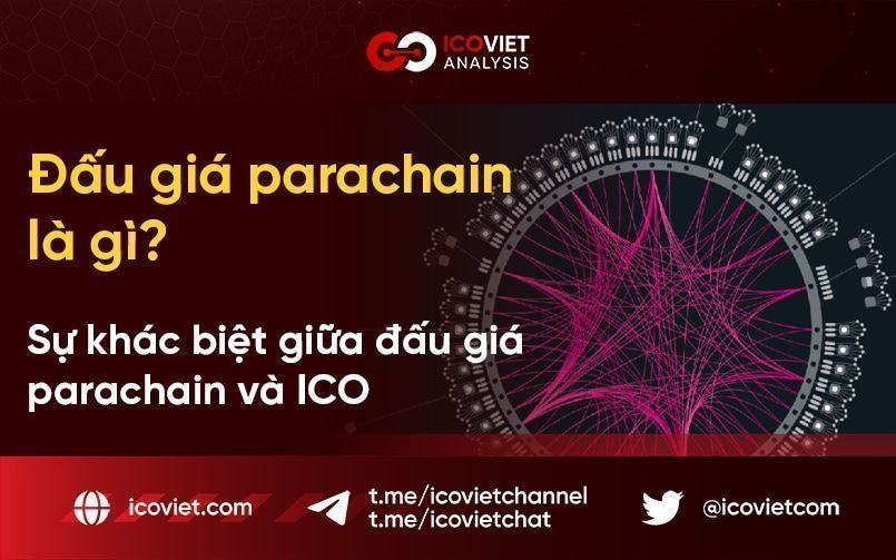 Đấu giá parachain là gì? Sự khác biệt giữa đấu giá parachain và ICO