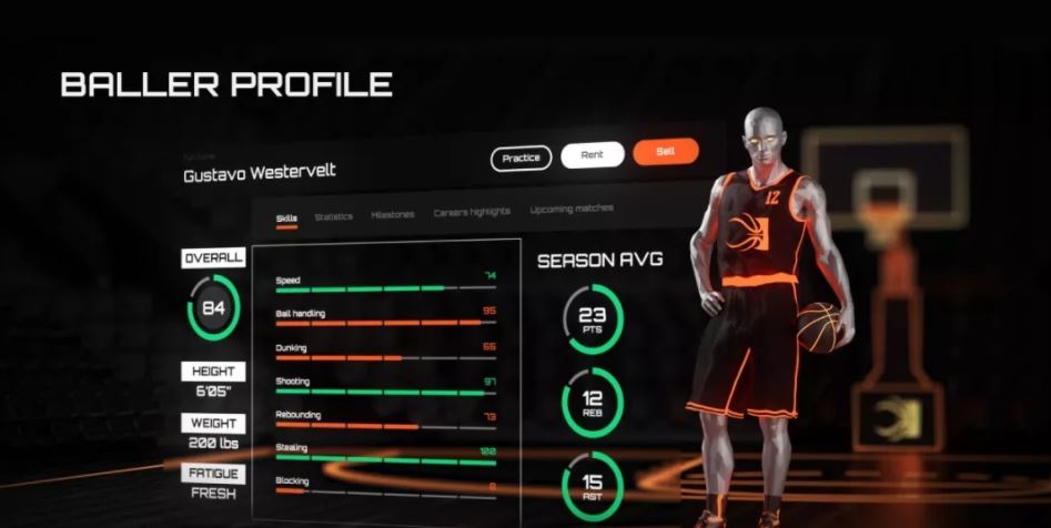 Basketballverse basketballverse Baller NFT