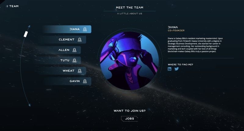 Galaxy Blitz galaxy blitz team