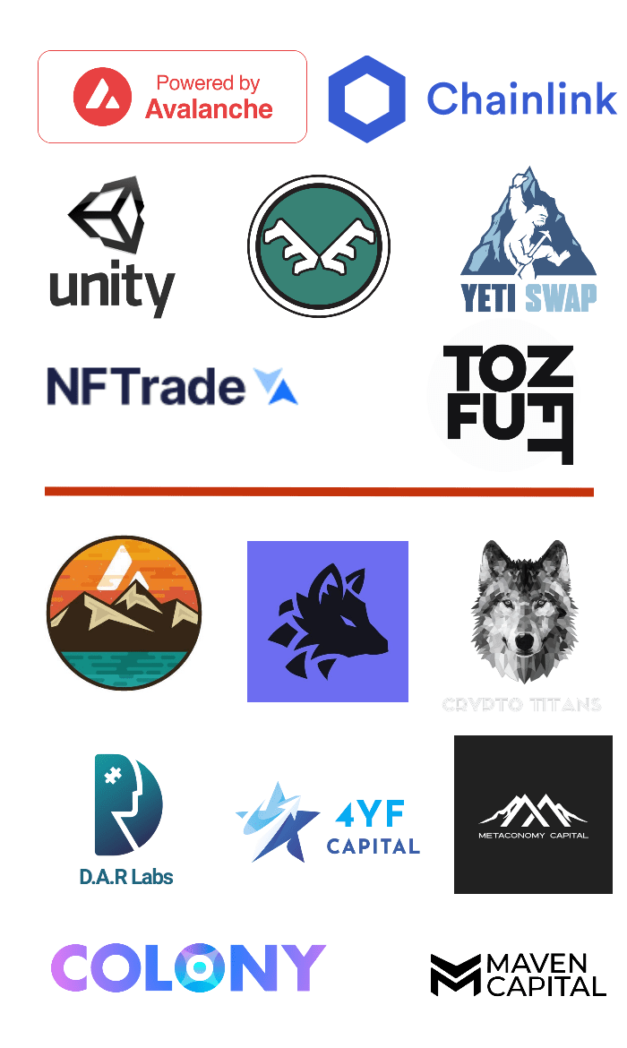 heroes of nft partners and backers