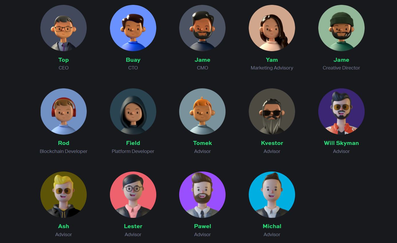 uponly team and advisor