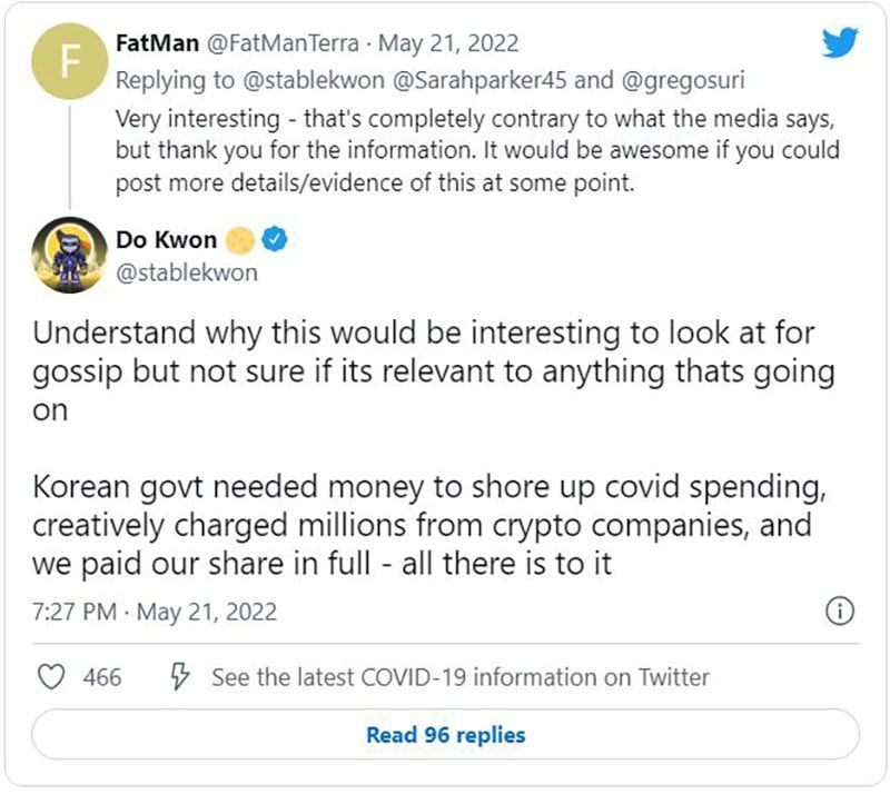 Terraform Labs đã thanh toán đầy đủ thuế ở Hàn Quốc