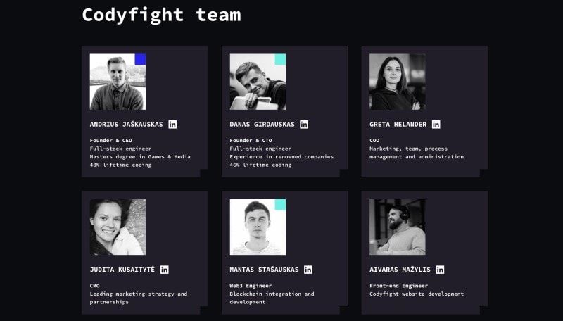codyfight team