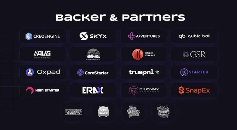  strt button backers and partners