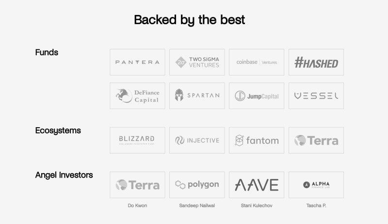 Rift Finance backers