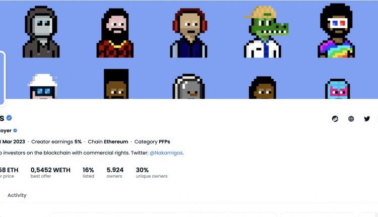 Nakamigos NFT vui mừng khi bộ sưu tập kiếm được 3 triệu đô la sau 7 ngày