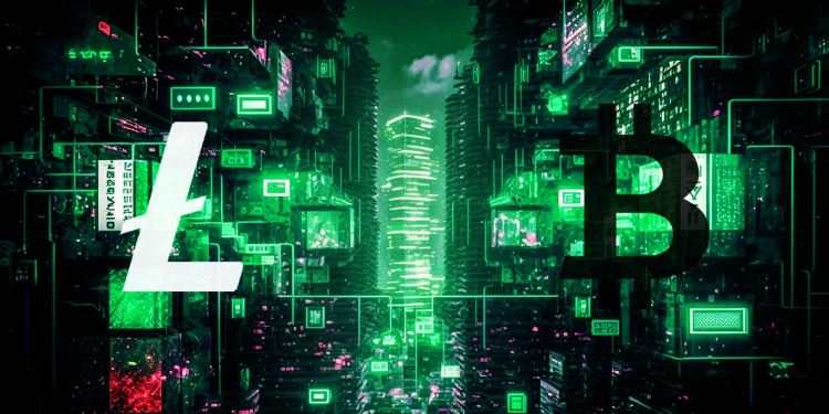 Litecoin gần bằng Bitcoin về số lượng giao dịch hàng ngày