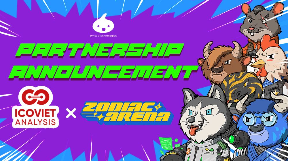 Partnership Announcement: Zodiac Arena phối hợp cùng ICOViet trong chiến dịch ra mắt BST NFT